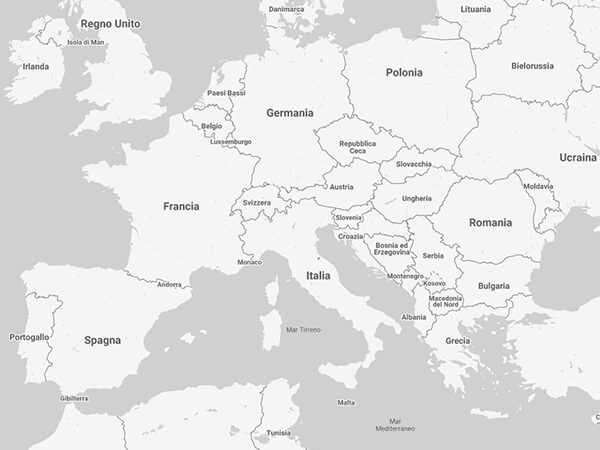 Europe map